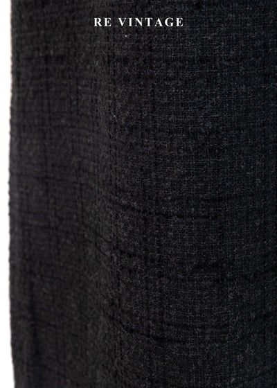 灰黑格紋織理吊帶裙8