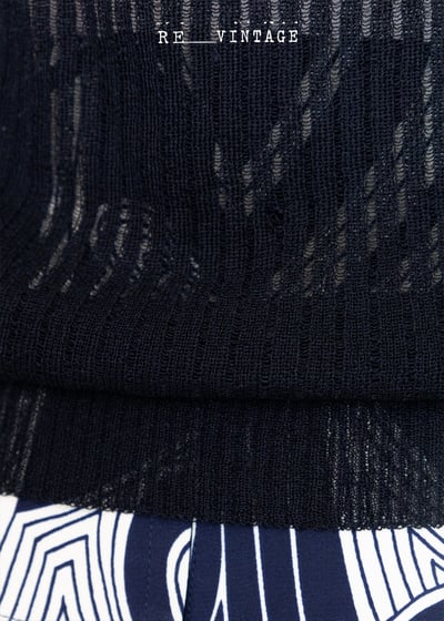 珠珠小花透膚黑色細肩帶背心10