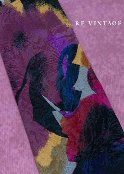 油畫筆觸的多彩層次領帶7