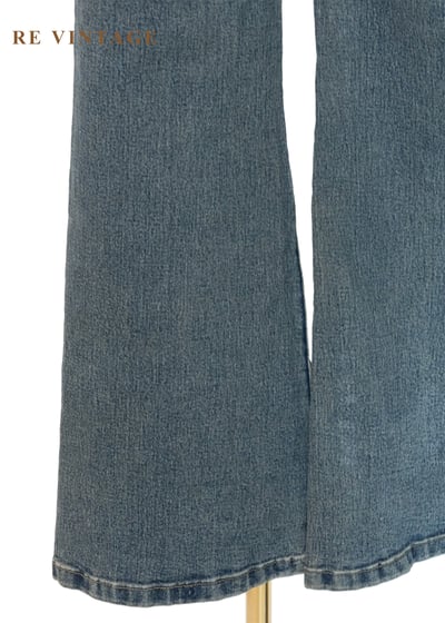 塞納河畔浪漫刺繡牛仔褲（25"）10