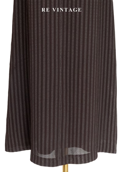 午後的三點一刻細條紋高腰長裙（25"）7