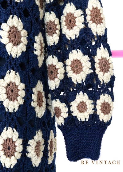 行走中的小花園織品長版外套/罩衫6