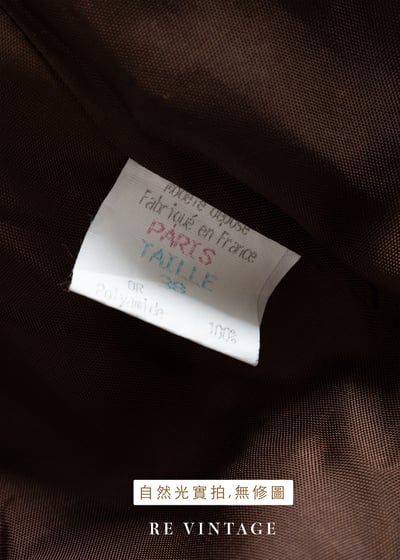 白花香氣咖啡棕網紗迷你洋裝18