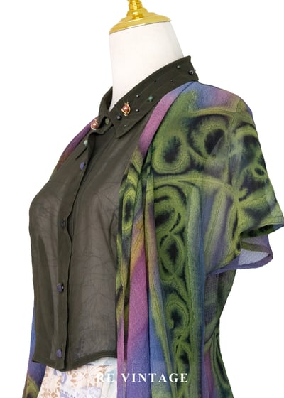 綠光海市蜃樓上衣9