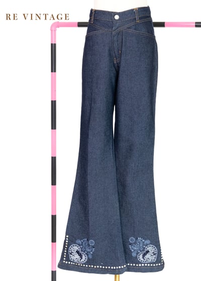 閃閃Betty 牛仔喇叭褲褲（中腰 28"）1