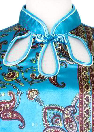 孔雀藍の夜東方名伶長版上衣8