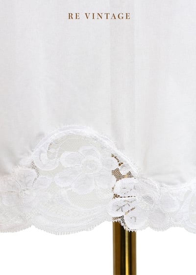 白色小精靈蕾絲內搭洋裝13