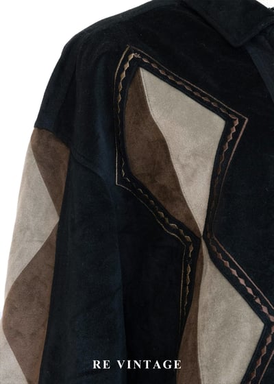 時空旅人幾何邊境飛行夾克外套6