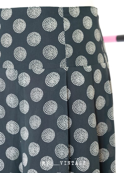 煙火綻放湖水綠高腰大寬版長褲10