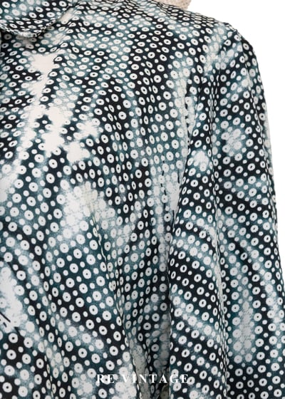 墨葉瀰漫點紋襯衫13