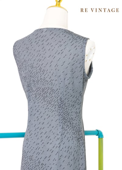 Rainy Day 灰色雨滴長版上衣/洋裝14