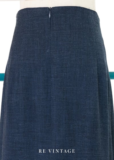 套裝裙子 - 靛藍自然氣息文藝裙子（26"）9