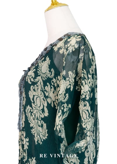 東歐精緻圖騰流蘇硬幣垂墜感上衣7