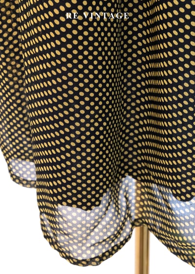 套裝組合 - 法式黃波點裙子（27"）7