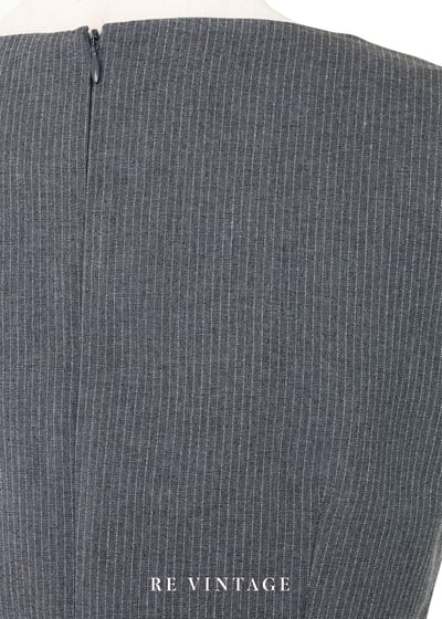 質感單品 - Stormy sky 線條迷你洋裝12