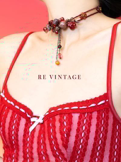 『法國寶物』紅石榴皇后頸鍊2