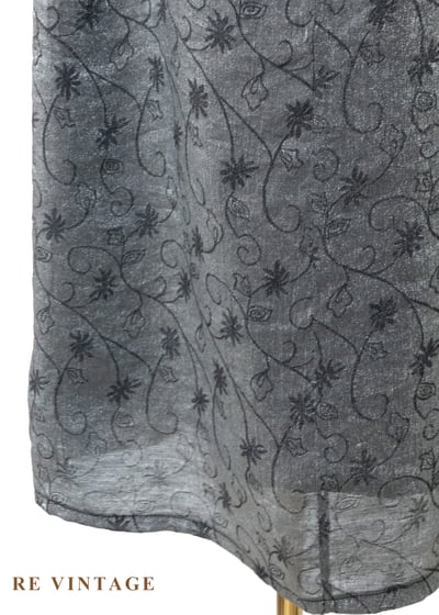 銀河裡的雛菊 - 銀線花卉連身長裙14