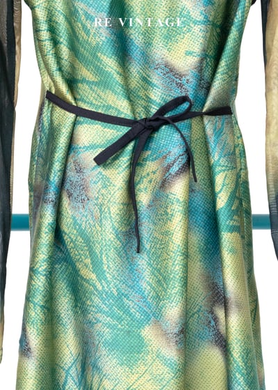 霧裡湖面陽光自然詩意細肩帶洋裝14