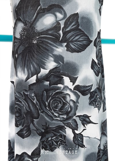 黑暗玫瑰夏日彈性長洋裝7