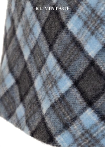 Blue Haze 藍霧格影毛呢短裙（26"）10