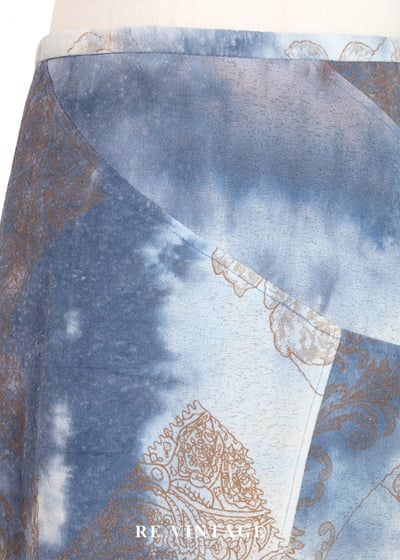 如雲煙流動的拼接美裙（29"）5