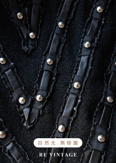 銀光微光脈絡黑系背心13