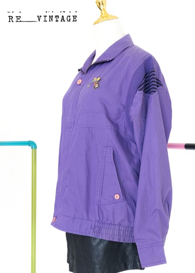 Vivid Purple輕薄的夾克外套5