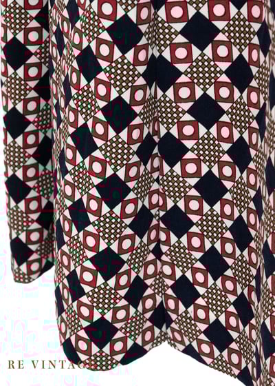 顛倒小方塊氣質中長裙（25"）9