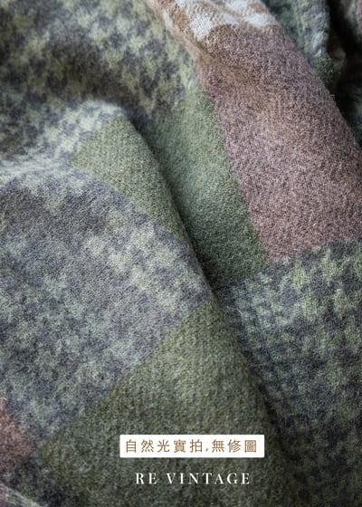 Courtyard 薄款寬鬆千鳥格紋套頭毛衣13