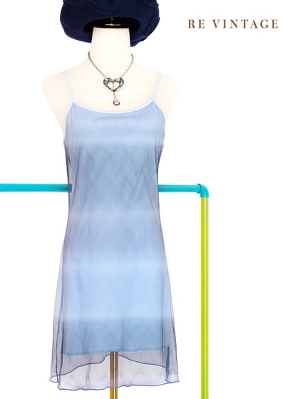 『歐洲寶物-巴黎』Ocean海際線網紗細肩帶洋裝1