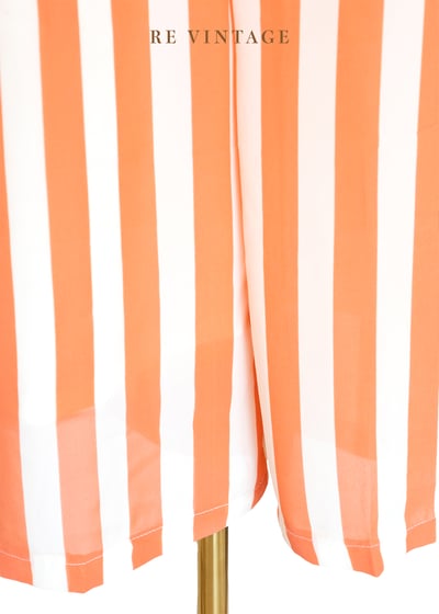 阿瑪菲橘光義大利漫步線條高腰寬褲（26"）5