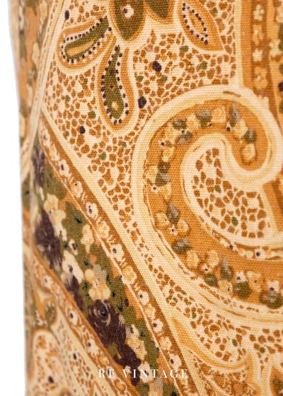 溫暖夕陽卷卷層疊復古圖騰美裙（25"）6