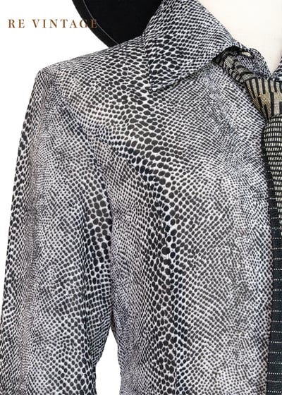 冷調蛇影之夜長版洋裝5