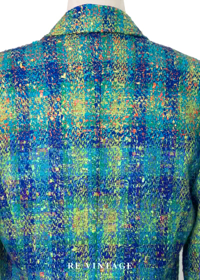 莫內花園裡的冬日海洋西裝外套14