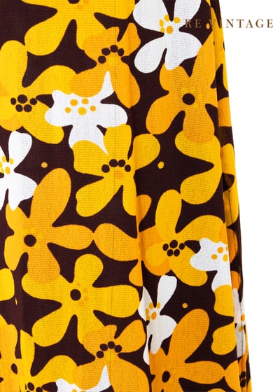 Vivid Orange 百花盛開長洋裝16