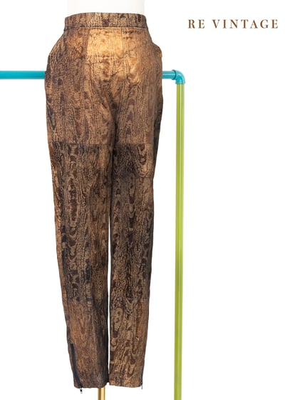 金光樹皮高腰美臀小腳褲（24"）9