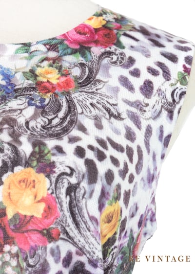 玫瑰花園裡的小豹寶貝薄款針織背心4