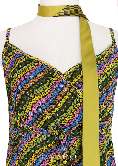 Dizzy Dancer 糖果小花舞池細肩帶迷你洋裝7