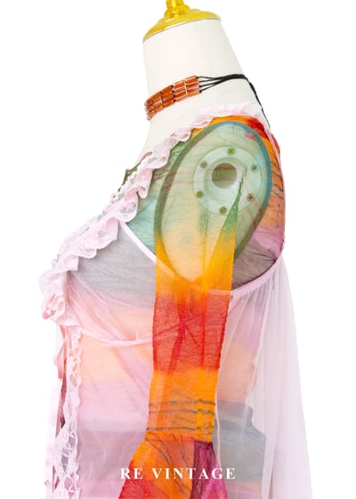 粉紅光的美夢蕾絲背心7