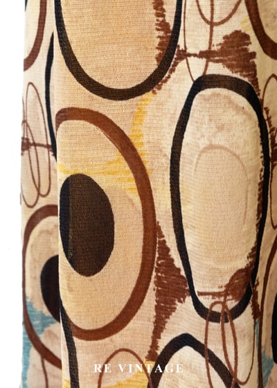 摩登棕色軌道迴圈長洋裝10