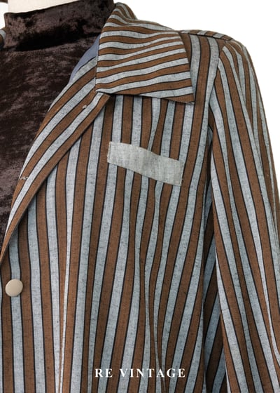 倫敦街頭的偵探線條長版薄外套7