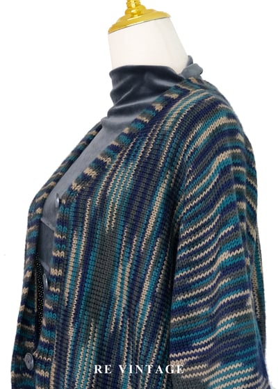 梵谷的星夜 - 段染混色針織外套8