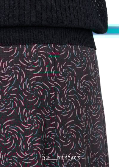 粉紅煙火綻放彈性長裙8