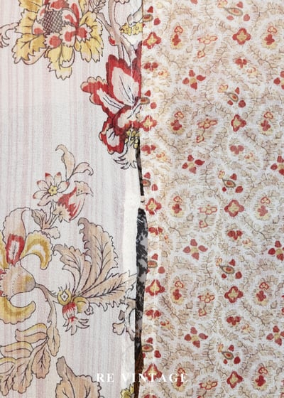 燕麥紅花卉迷人削肩背心4