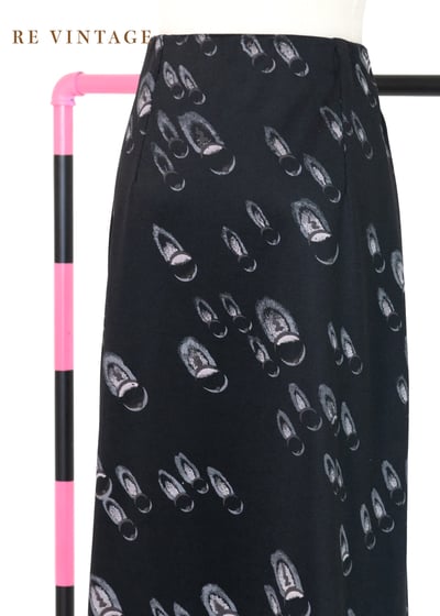 浪漫羽毛戒指黑色長裙（25-28"）8