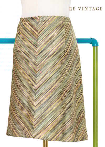 彩虹斜紋針織短裙（30-32"）7