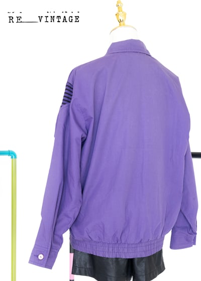 Vivid Purple輕薄的夾克外套6