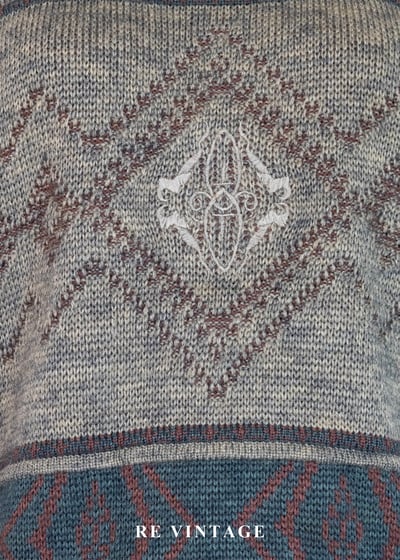 石林晨光幾何圖騰針織毛衣6