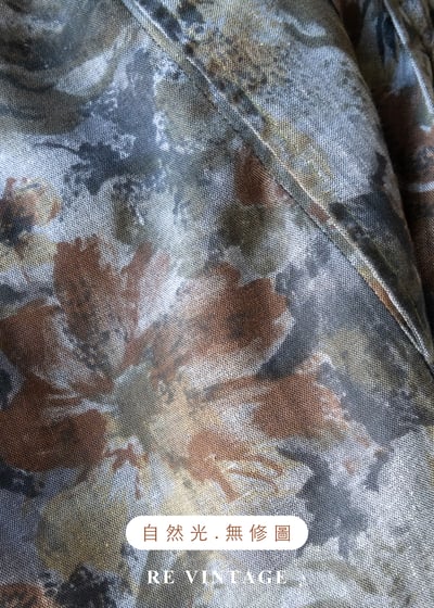 復古高腰油花濾鏡長褲（26"）12