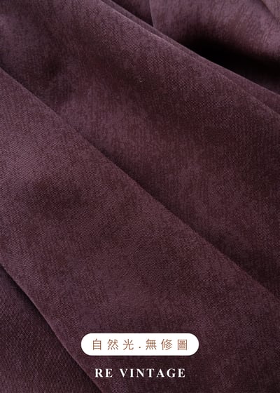 酒紅斑駁紋路高腰寬版五分褲（29"）10